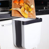 WALL MOUNTED FOLDING WASTE BIN